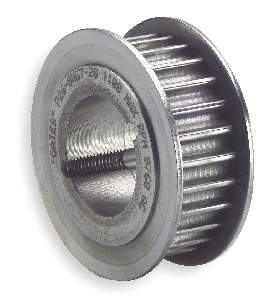 GATES Power Grip Pulley, Grooves 34, Width 30 mm 1NHU6P348MGT30