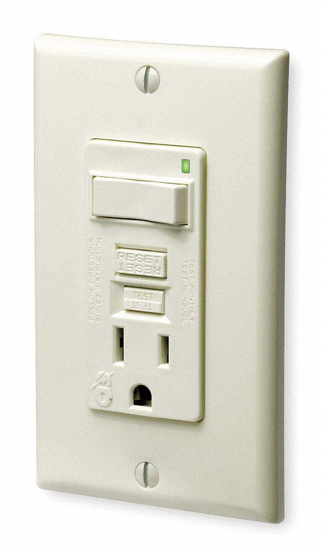 LEVITON Combination Device, Switch/GFCI Receptacle Wiring Combination