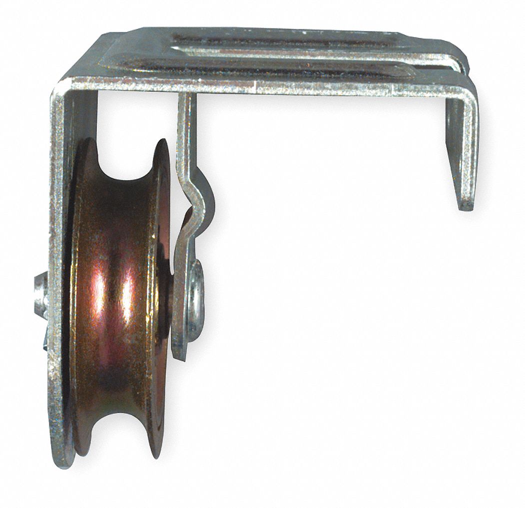 GRAINGER APPROVED Pulley, Joist Mount, 3/8 in Eye Hook Inside Dia
