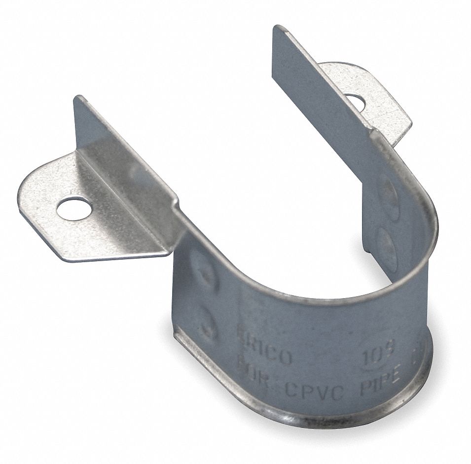 CADDY Side Mount Pipe Strap, PreGalvanized Steel 1RUX51090150EG