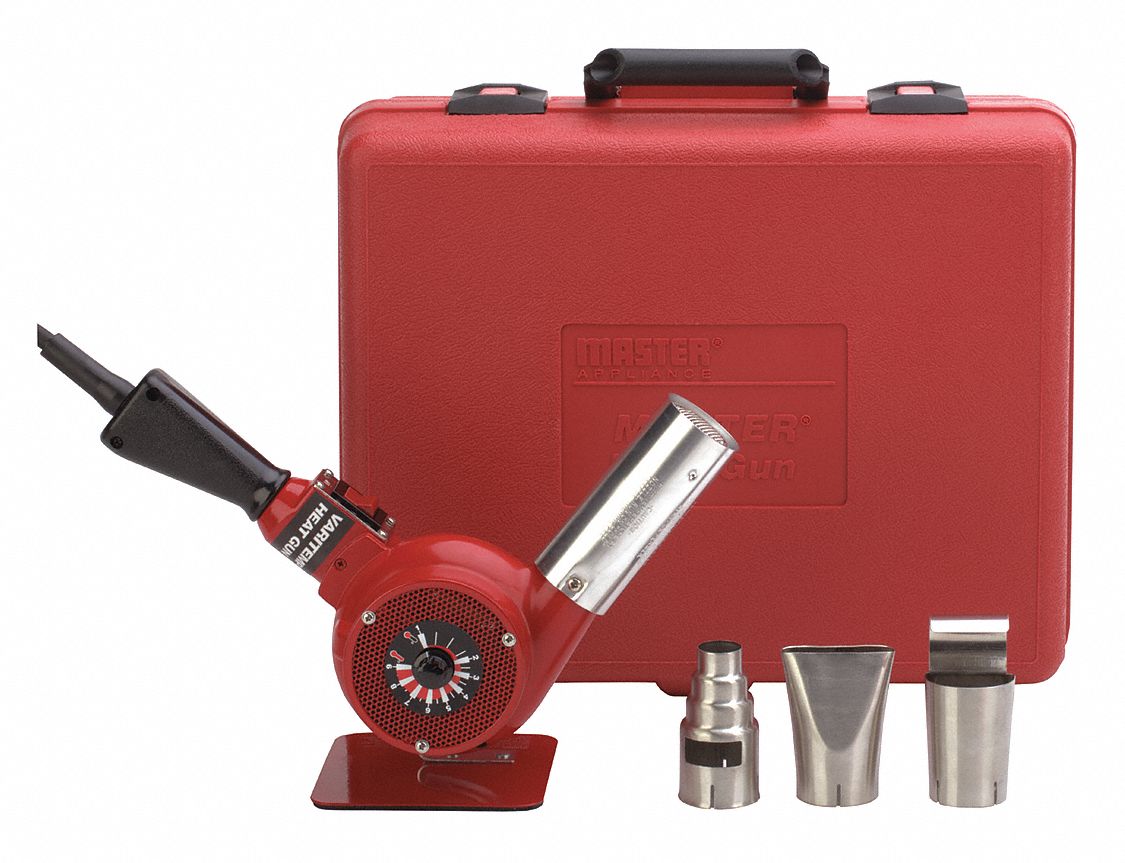 MASTER APPLIANCE Electric Heat Gun Kit 120VAC, Variable Temp. Settings