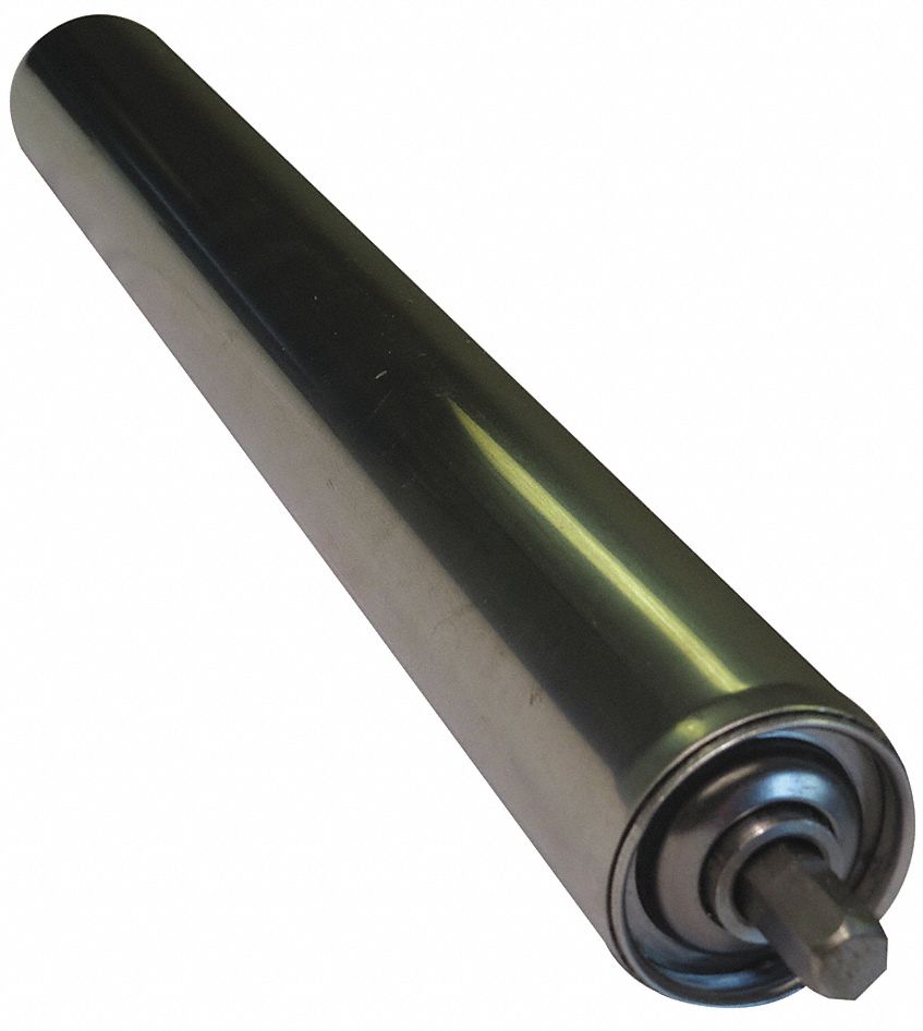 ASHLAND CONVEYOR Replacement Roller, Corrosion Resistant, 15 in For