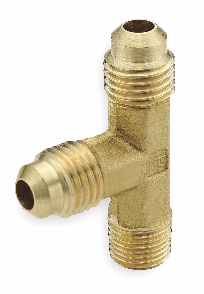 PARKER Male Run Tee, Flare Connection Type, 5/8" Tube Size, 1EA 5WRU8