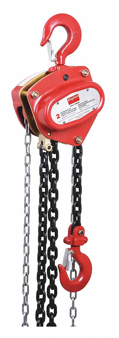 DAYTON Manual Chain Hoist,4000 lb.,Lift 15 ft. - 1VW59|1VW59 - Grainger