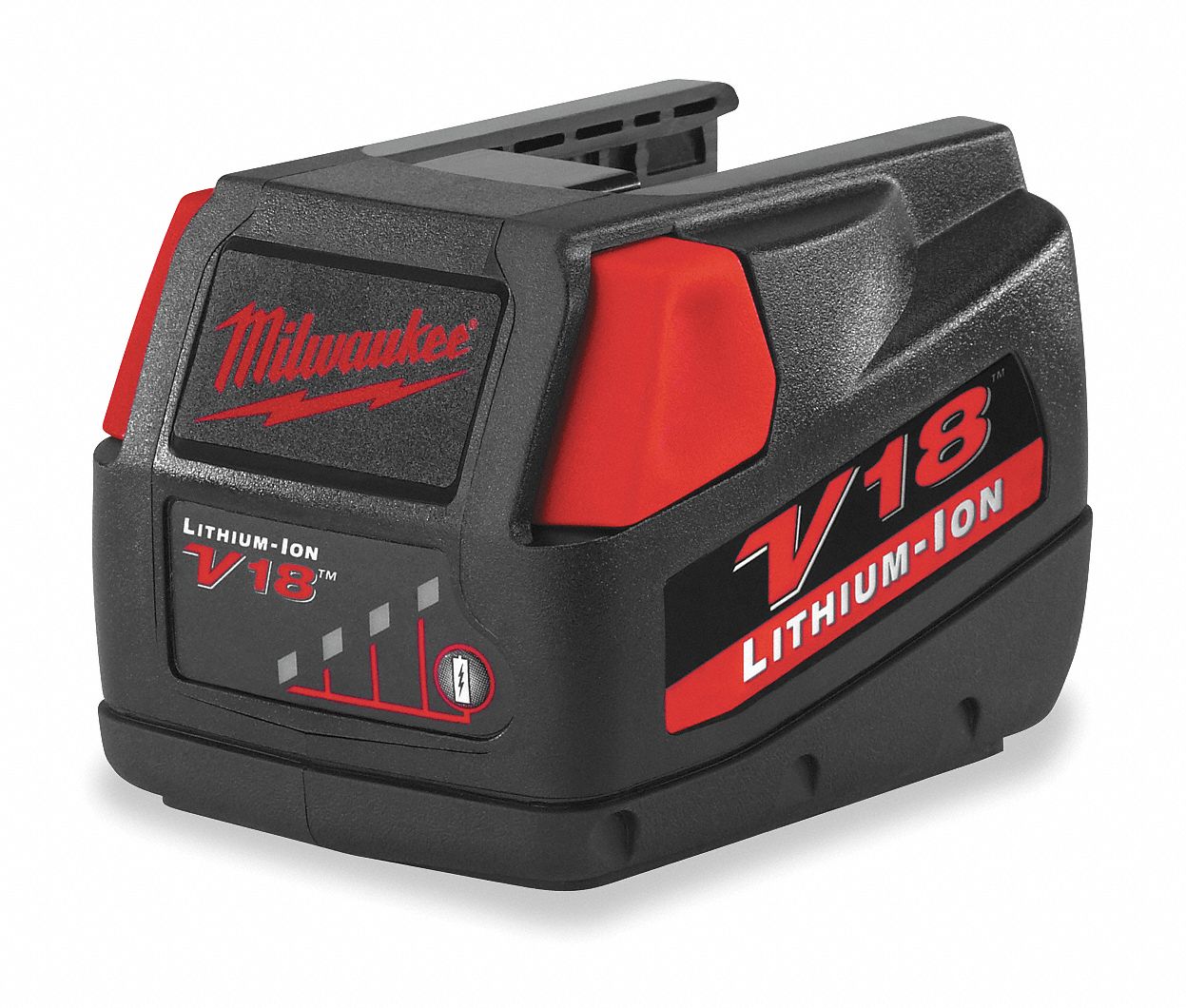 MILWAUKEE V18™ Battery, LiIon, For Use With Milwaukee 18V Cordless