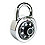 Padlock,Combination,SS,L 1 3/4 In