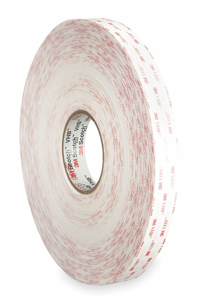 Double Sided VHB Tape,1/2 In x 36 yd.