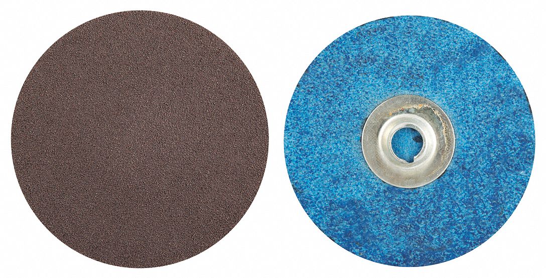 NORTON Quick Change Disc 3 In Disc Dia 36 Abrasive Grit Extra Coarse