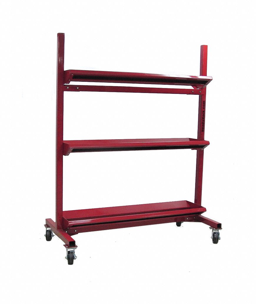 GROVES Steel Fire Hose Rack, 2000 ft. Hose Capacity, For Hose Dia. 21/