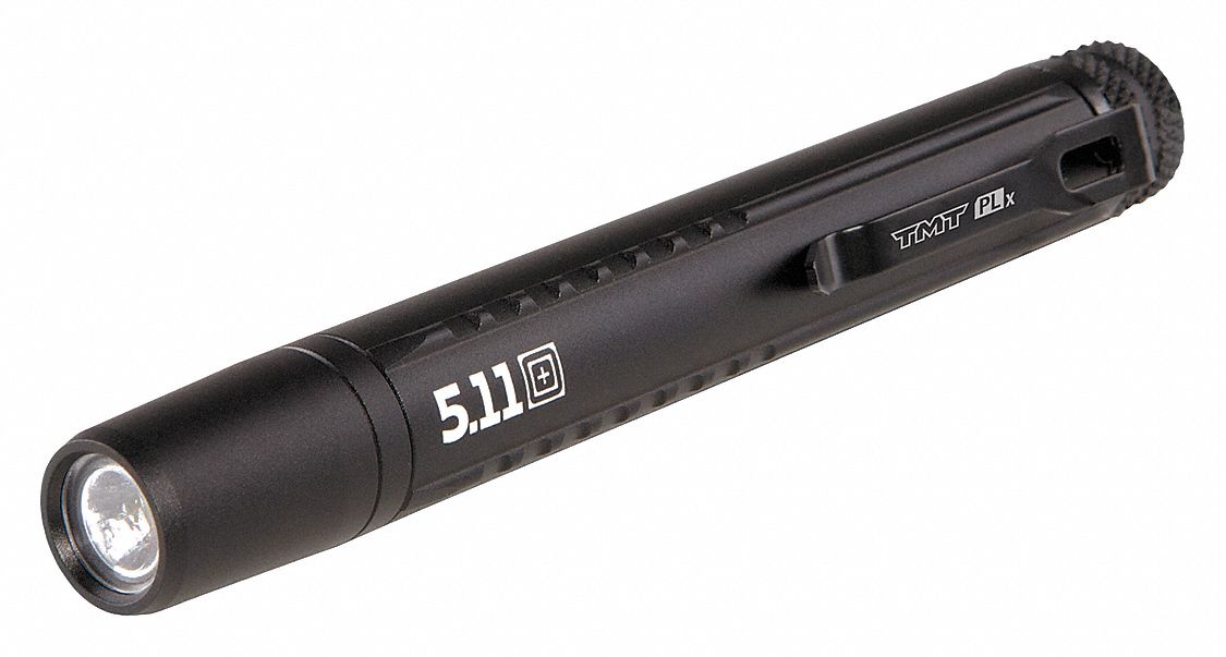 Tactical Flashlight, LED, Black, 90 L