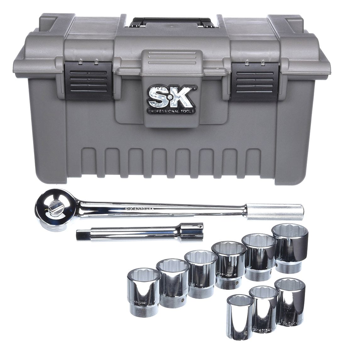 Sk Professional Tools In Drive Size Pieces Socket Wrench Set