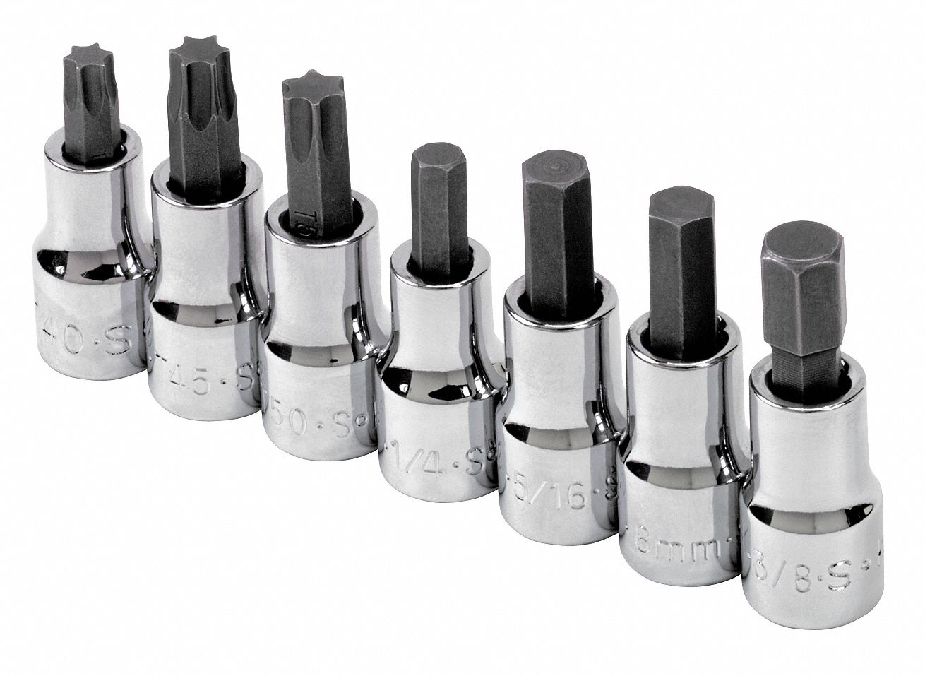 Sk Professional Tools Socket Bit Set Tip Size In In In