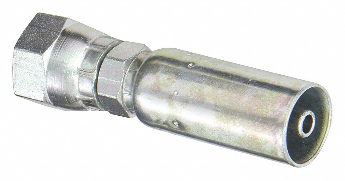 KURT Hydraulic Crimp Fitting, Fitting Material Carbon Steel, Fitting