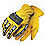 Cold-Condition Specialty Driver GlovesC100 Lining, Shirred Cuff, Yellow, 2XL, PR, 1