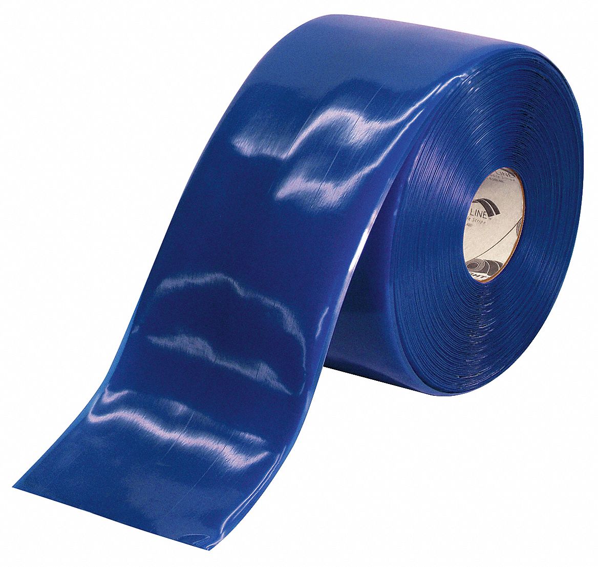 MIGHTY LINE Industrial Floor Tape, Solid, Continuous Roll, 6 in Width