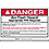 Arc Flash Protection Label,4inHx6inW,PK5