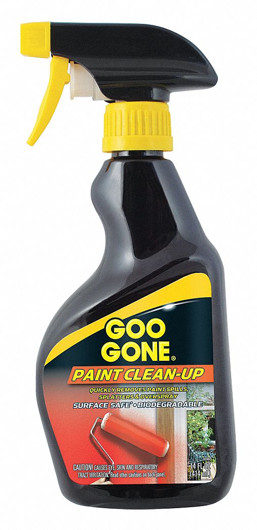 GOO GONE Paint Remover,Water,14 oz.,Spray 20VA252179 Grainger