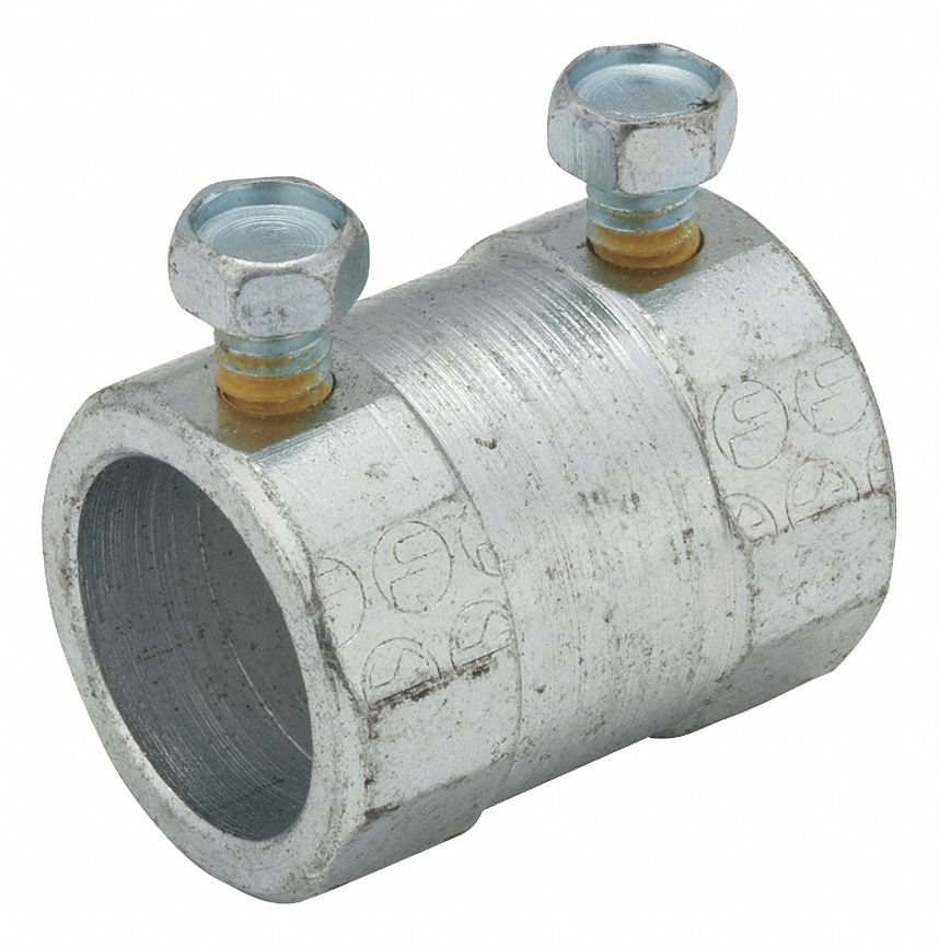 RACO 21/2" EMT Set Screw Coupling, 4" Overall Length 20VE272150