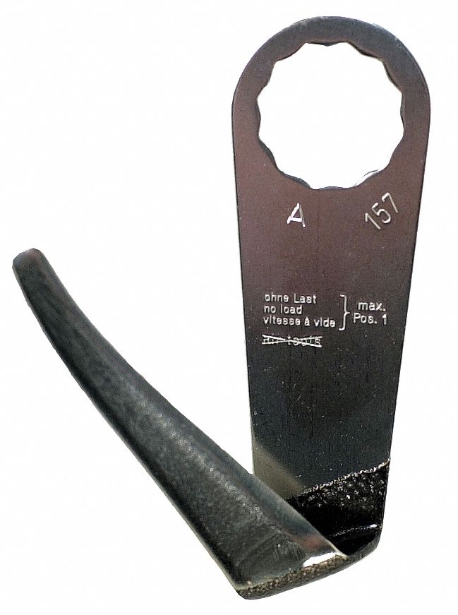 FEIN Sealant Removal Blade, 3 3/4 in Blade Width, 3 3/4 in Blade Length, Universal ClosedBack