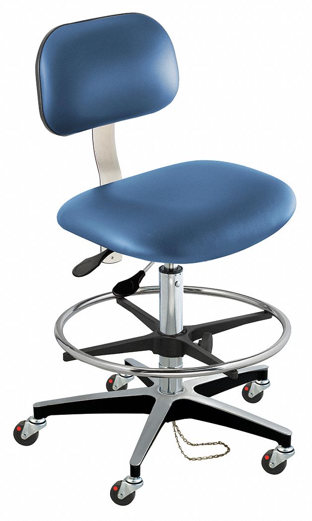 BIOFIT Upholstered Vinyl Ergonomic Chair with 19" to 26" Seat Height Range and 300 lb. Weight