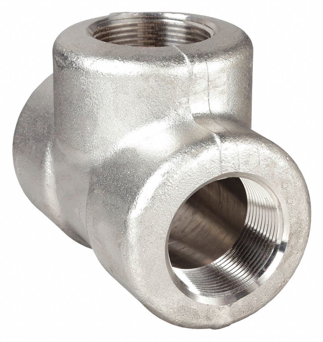 316 316L Stainless Steel 2 In X 2 In X 2 In Fitting Pipe Size Tee