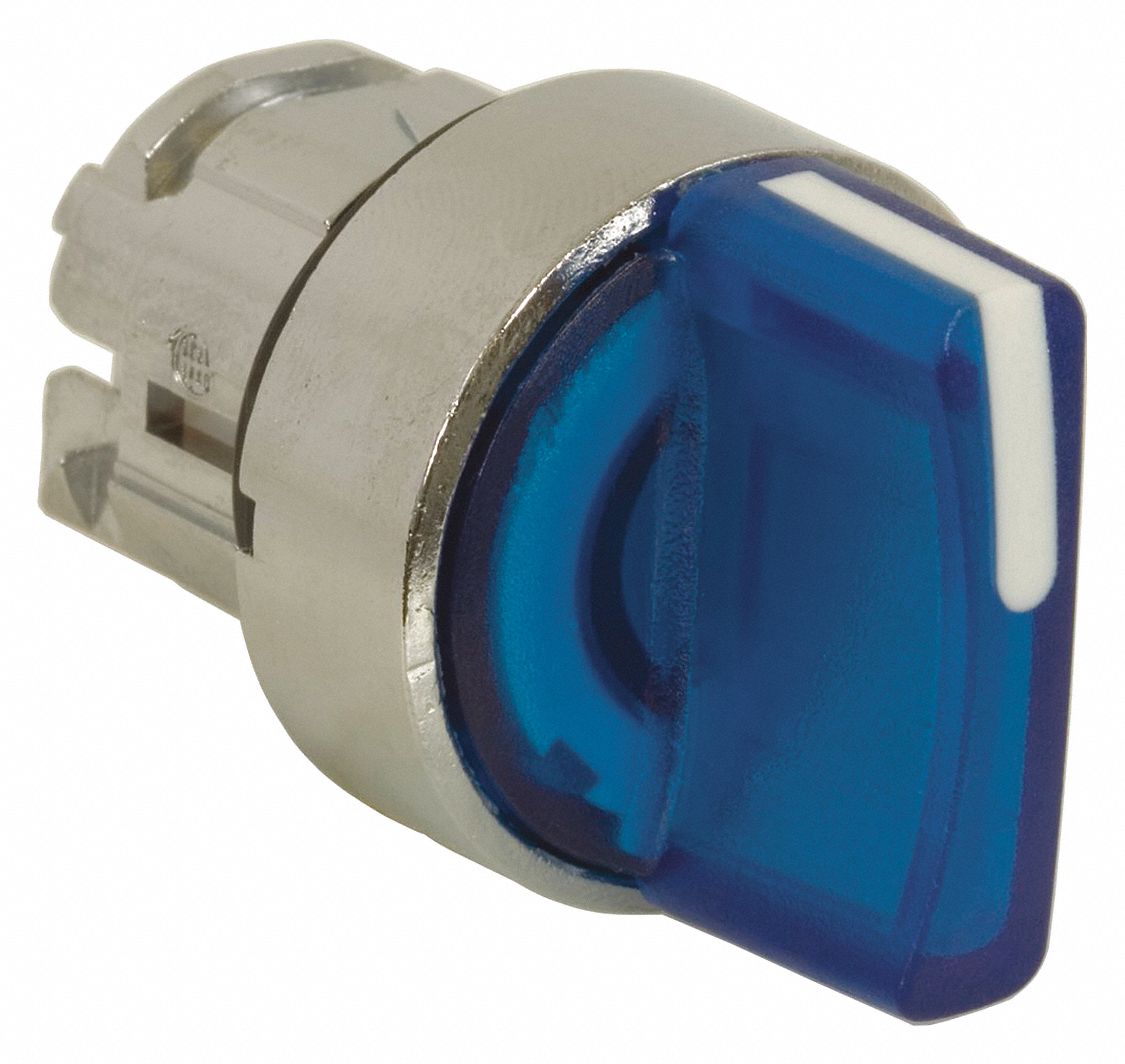 SCHNEIDER ELECTRIC 22mm LED 3- Position Illuminated Selector Switch ...