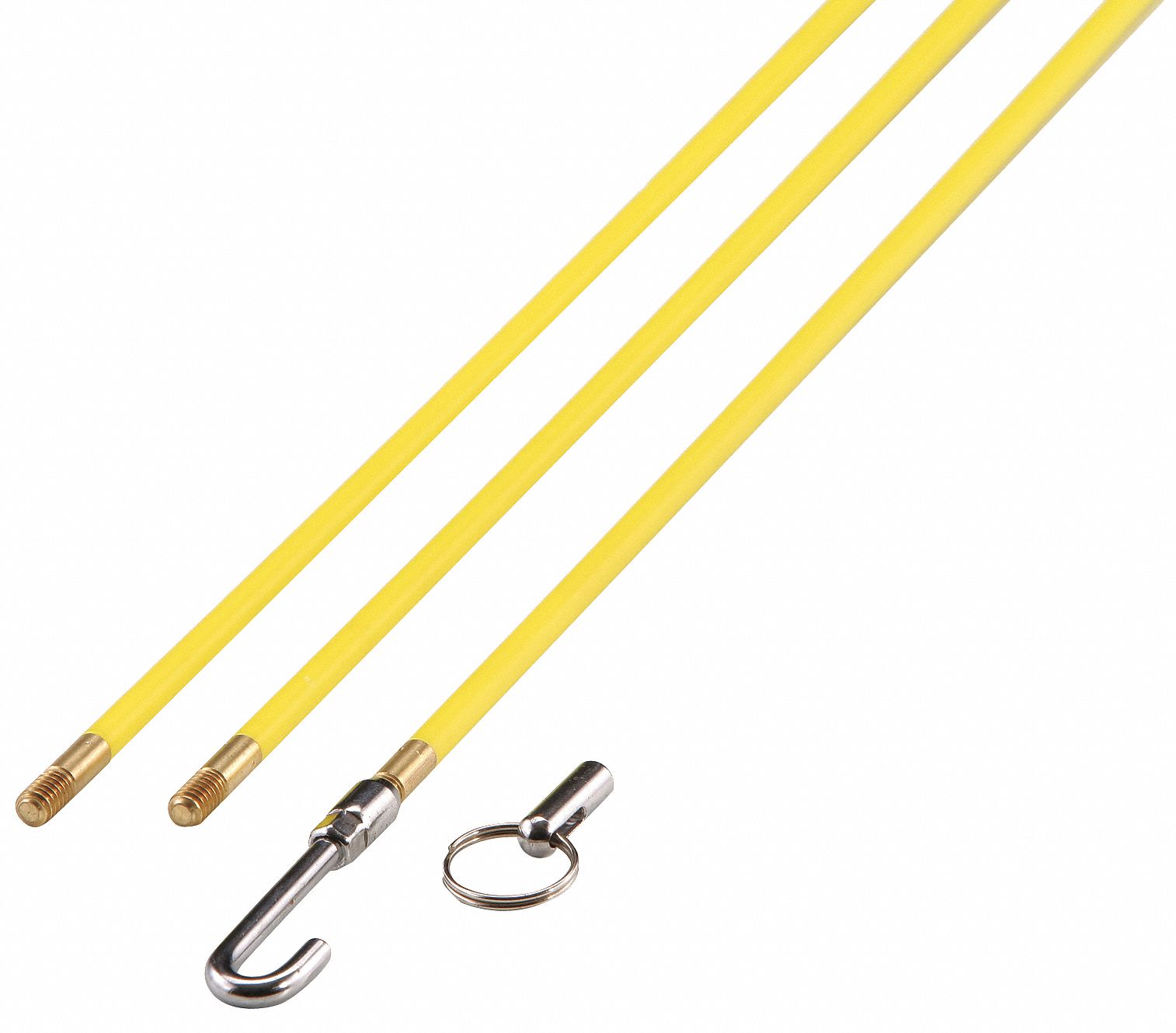 WESTWARD Wire Fish Stick Set, 12 ft, 5 Pc 21CJ1721CJ17 Grainger