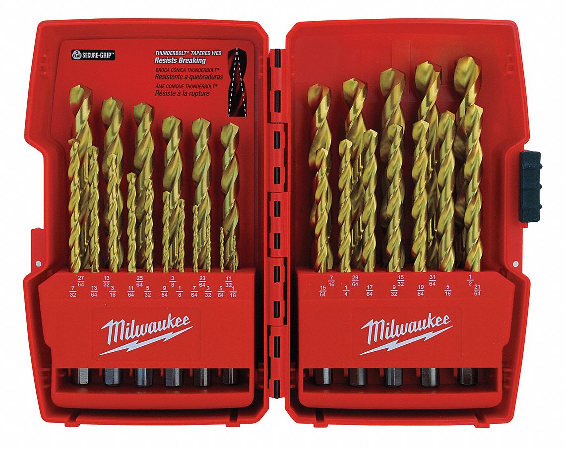 milwaukee-29-pc-split-point-drill-bit-set-135-high-speed-steel