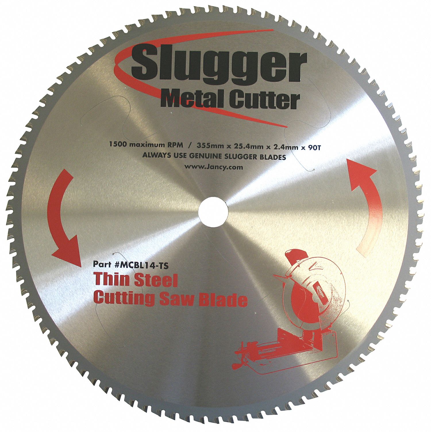 Fein Circular Saw Blade Stainless Steel Materials Cut 14 In Blade Dia 1 In Arbor Size 1635