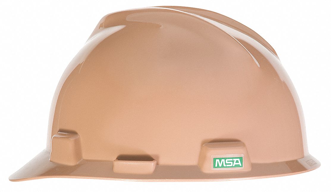 MSA Front Brim, Hard Hat, Type 1, Class E ANSI Classification, VGard