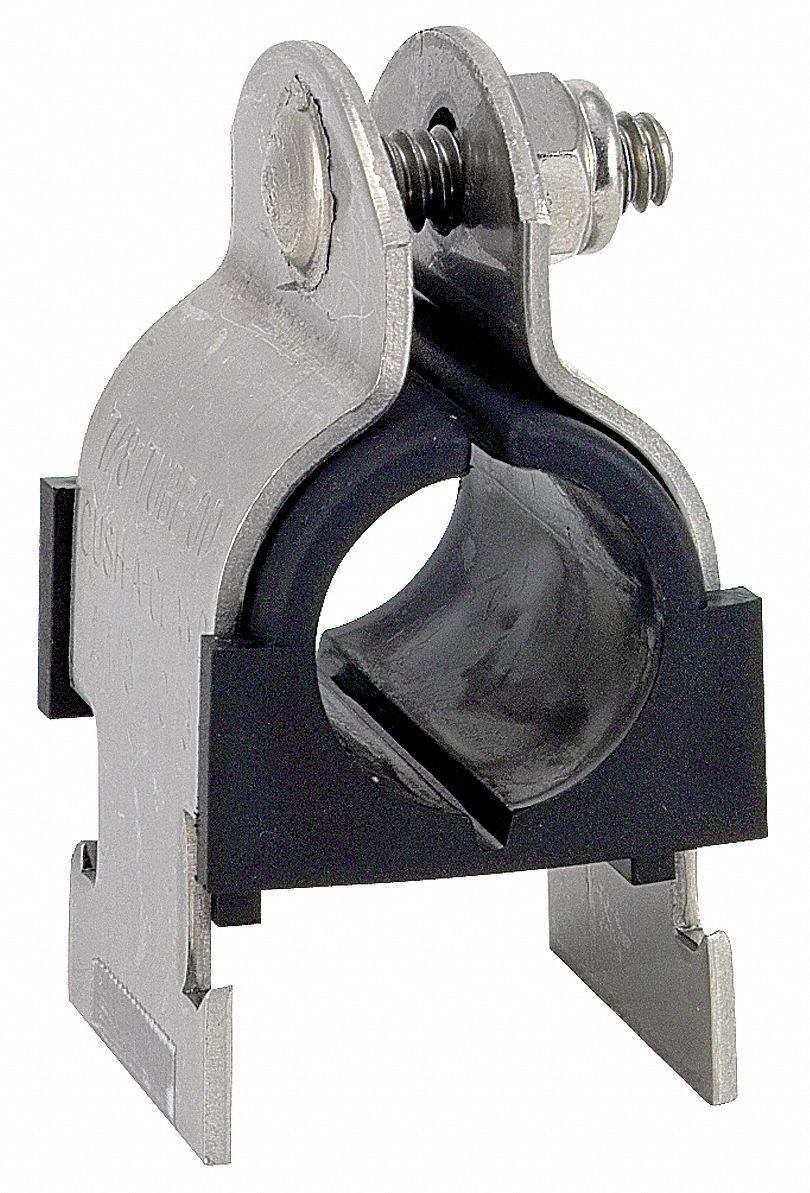ZSI CushAClamp Cushion Clamp, Stainless Steel, Thermoplastic