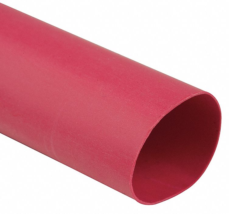 RAYCHEM Heat Shrink Tubing, Thin Wall, Flexible Polyolefin, Flexible