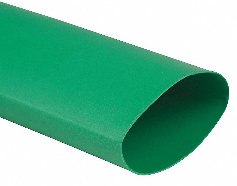 RAYCHEM Heat Shrink Tubing, Thin Wall, Polyolefin, Flexible, Shrink