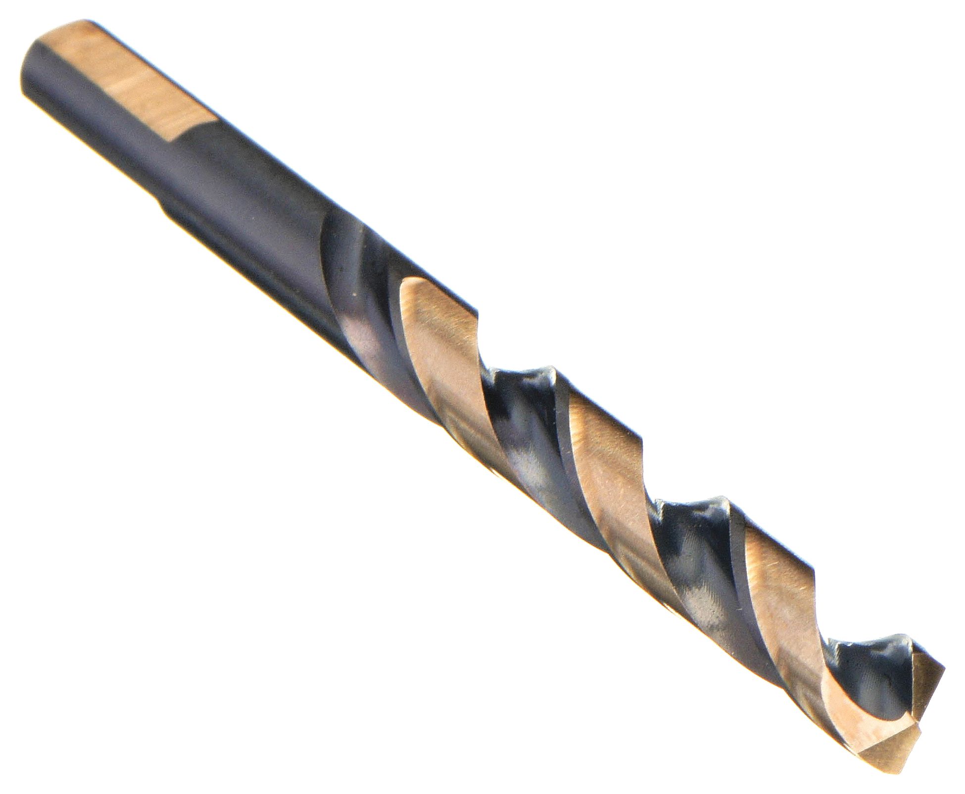 CLELINE Jobber Length Drill Bit, Drill Bit Size 1/4", Drill Bit Point