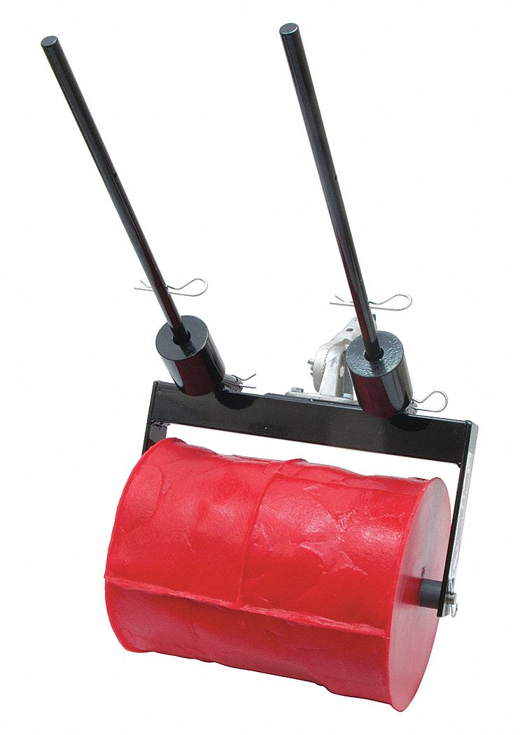 MARSHALLTOWN Concrete Roller, Ashlar Slate, 14 In 22P273REDRR135