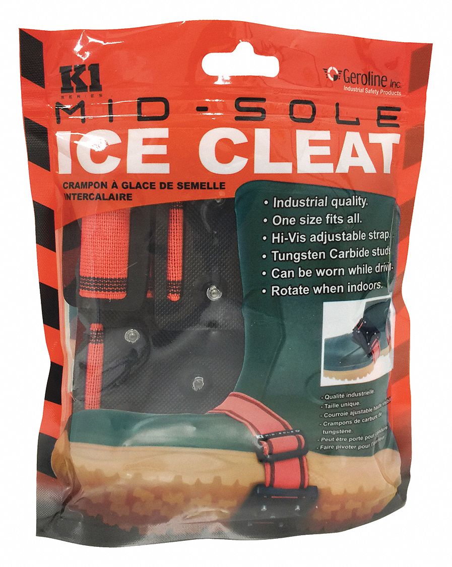 K1 SERIES Unisex Ice Cleats 230Z79K1MID Grainger