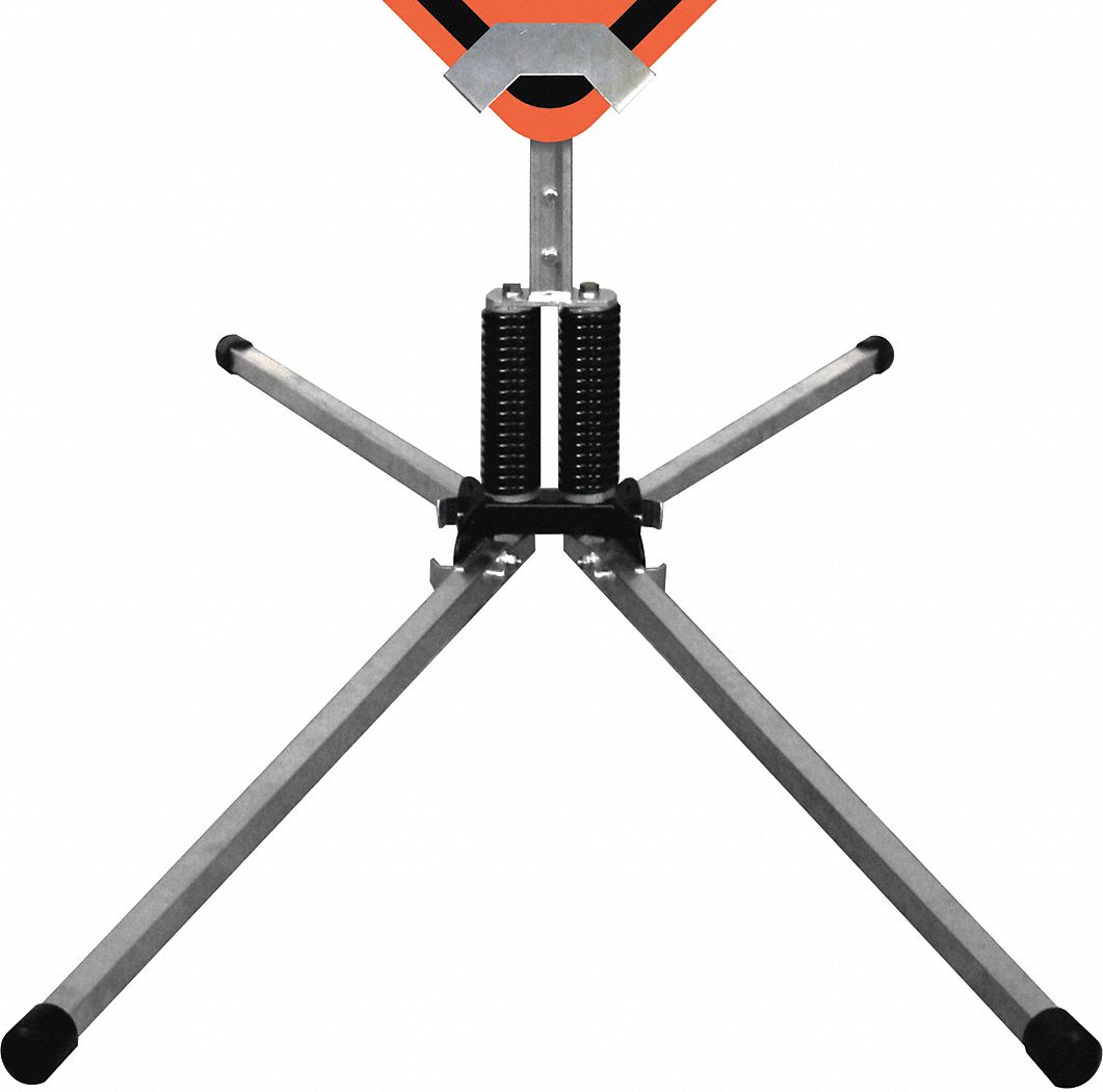 DICKE Portable Sign Stand, Aluminum, Sign Compatibility Rigid