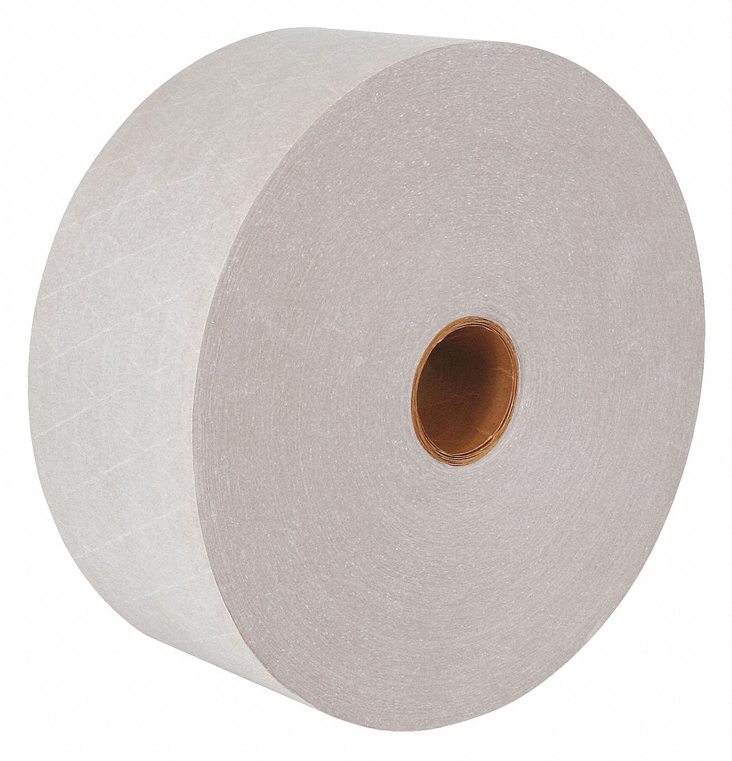 CENTRAL WaterActivated Packaging Tape, Light Duty, Kraft Paper Tape