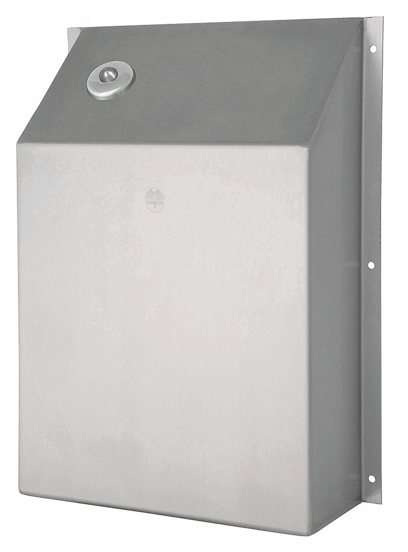 BRADLEY Ligature Resistant Flush Valve Cover, Fits Brand Bradley, 18 3/