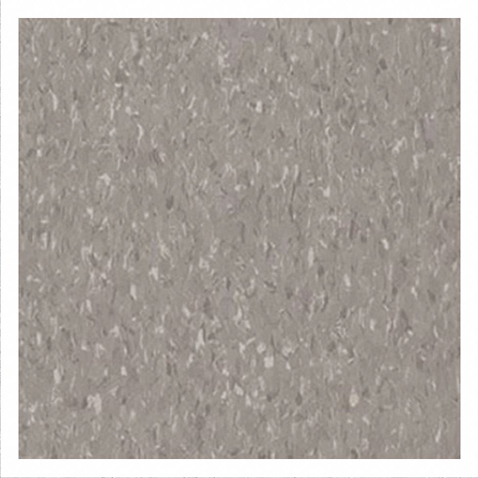 ARMSTRONG 12" x 12" Vinyl Composition Tile with 45 sq. ft. Coverage Area, Sterling 23NY68