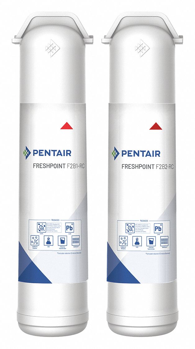 PENTAIR 321/32" x 1131/32" Filtration Cartridge with 0.6 gpm Flow Rate and 100 psi Max