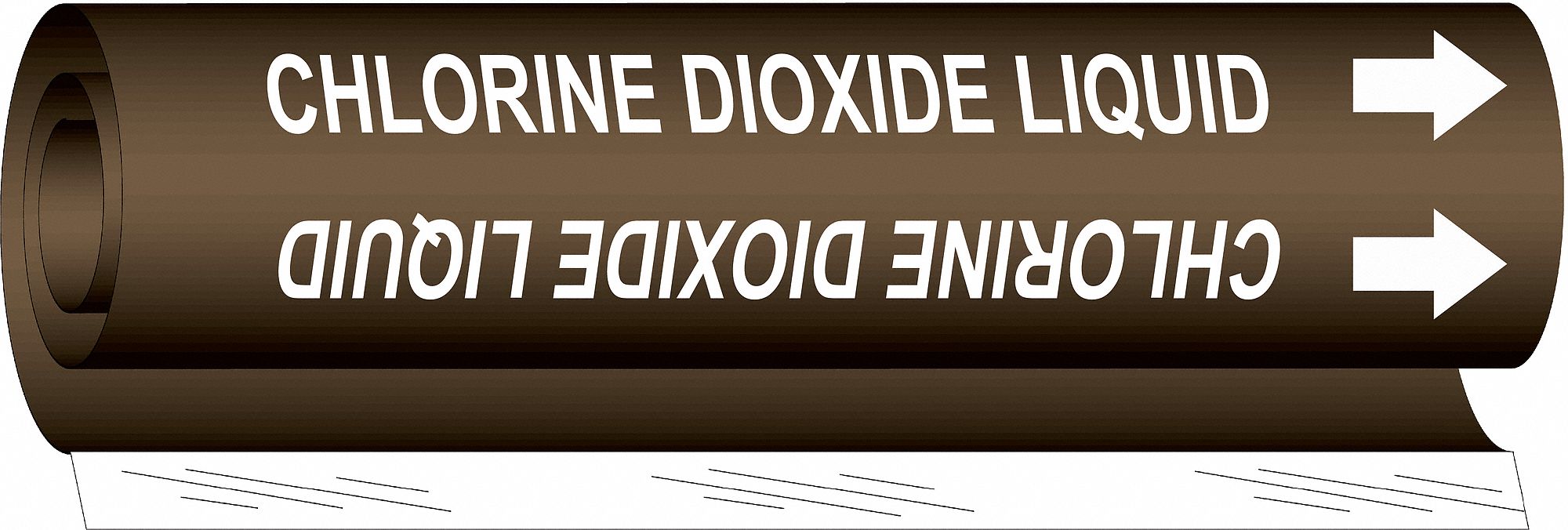 Pipe Marker,Chlorine Dioxide Liquid