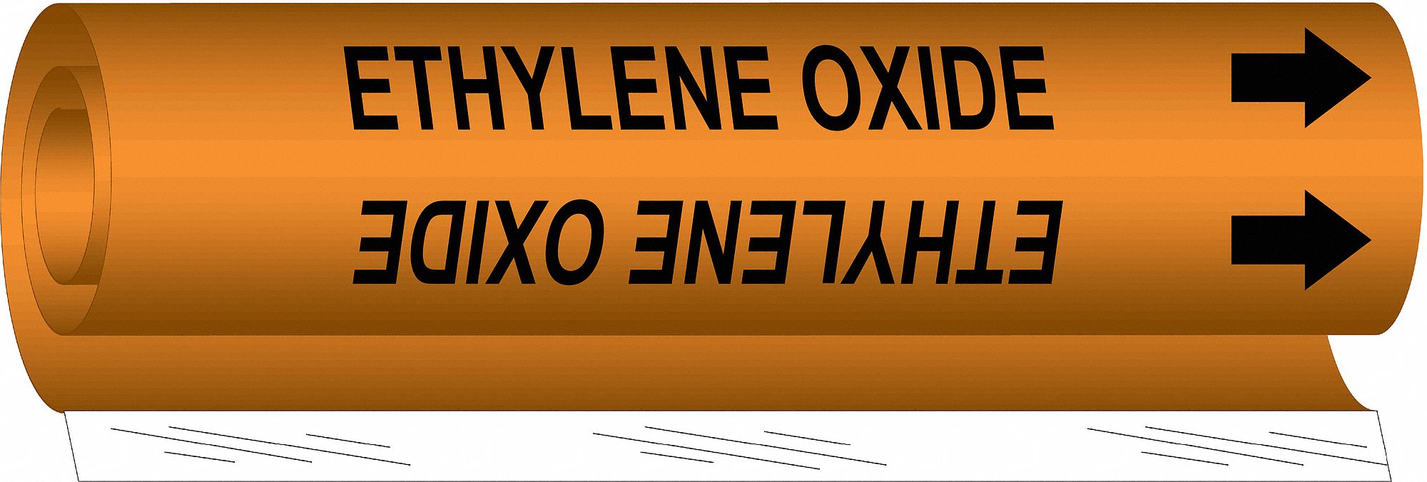 Pipe Marker,Ethylene Oxide