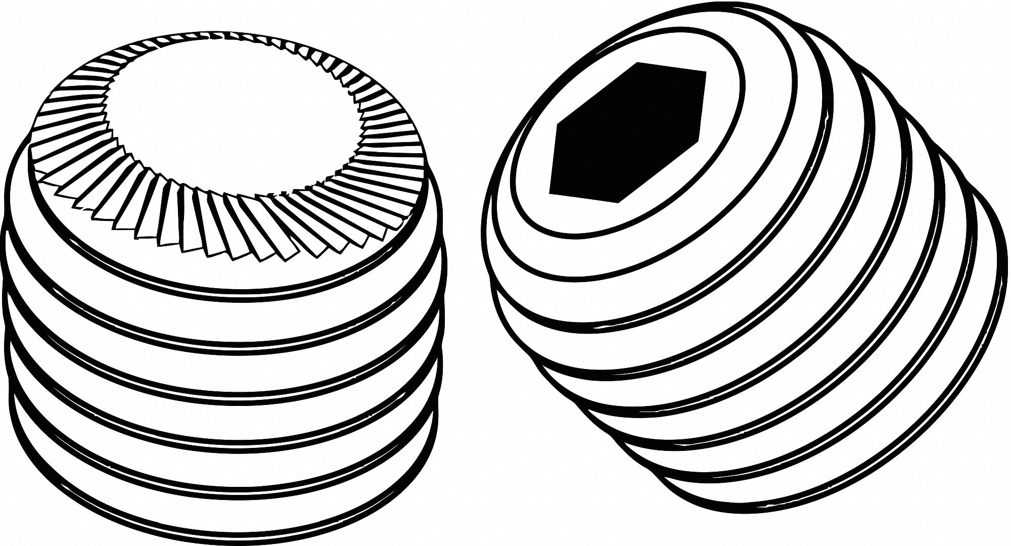 Grainger Approved Socket Set Screw Knurled Cup 1 In Overall Length 10 32 Alloy Steel Black 