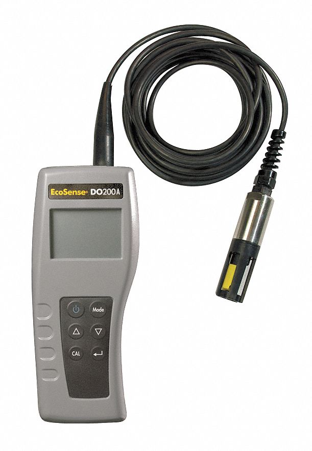 YSI Dissolved Oxygen Meter, 0 to 20 ppm Dissolved Oxygen Range, 0 to