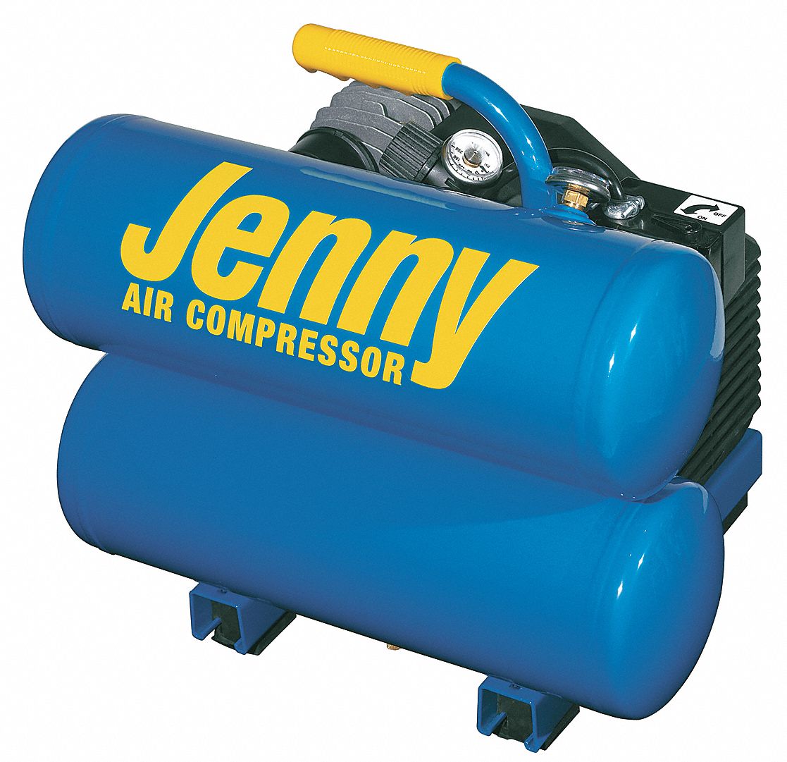 JENNY 2.0 HP, 115VAC, 4 gal. Portable Electric OilLubricated Air