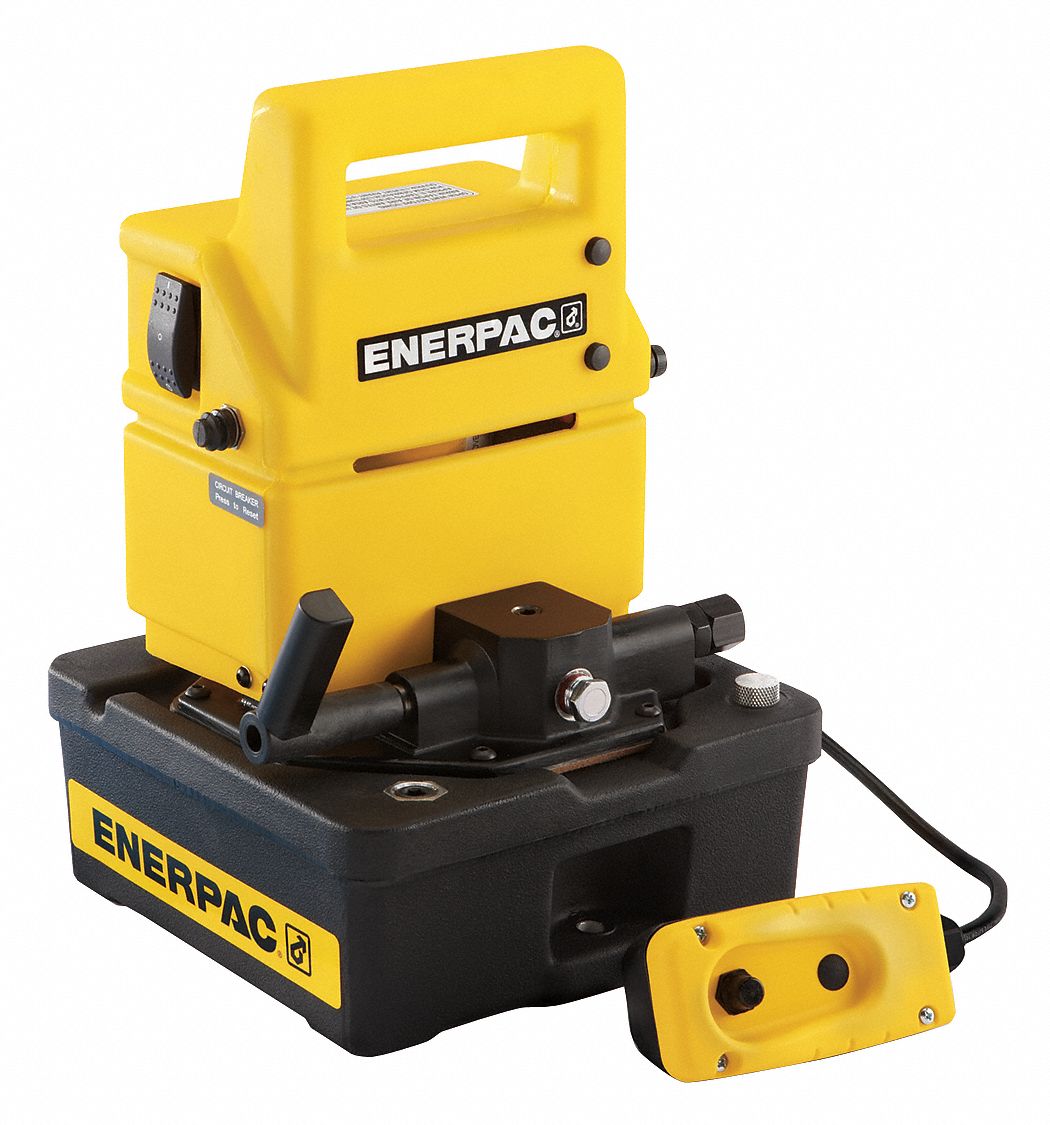 Enerpac Electric Hydraulic Pump With Dump And Hold Control Valve 26vy54pud1300b Grainger