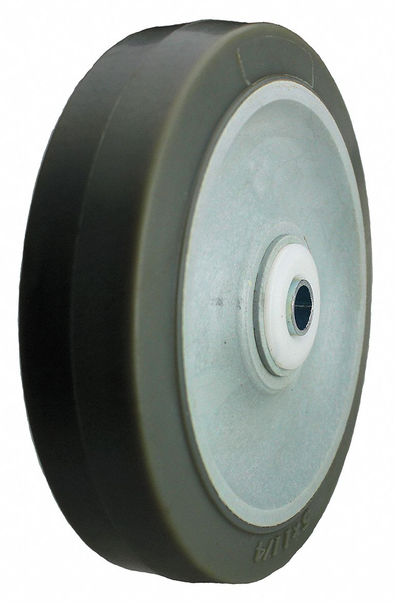 GRAINGER APPROVED Caster Wheel, 3 1/2 in Wheel Dia., 250 lb Load Rating