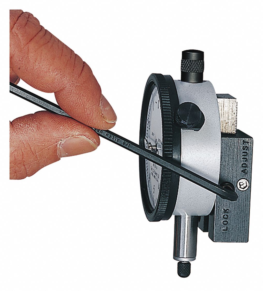 STARRETT Dial Indicator Adjustable Back, 21/4" Dia. 26Y6696742