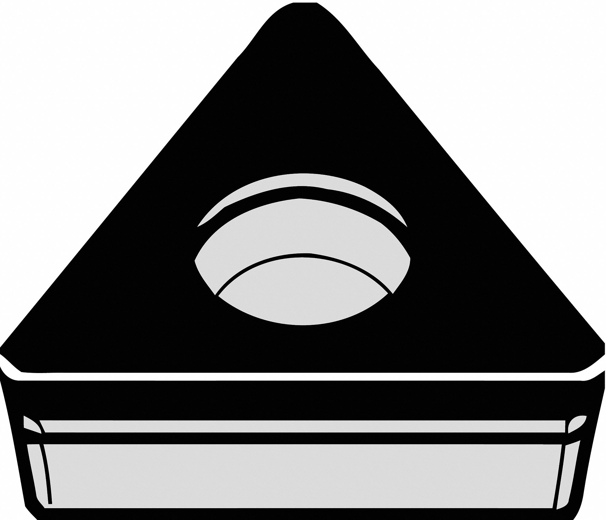 WIDIA 1 4 In Inscribed Circle Neutral Diamond Turning Insert